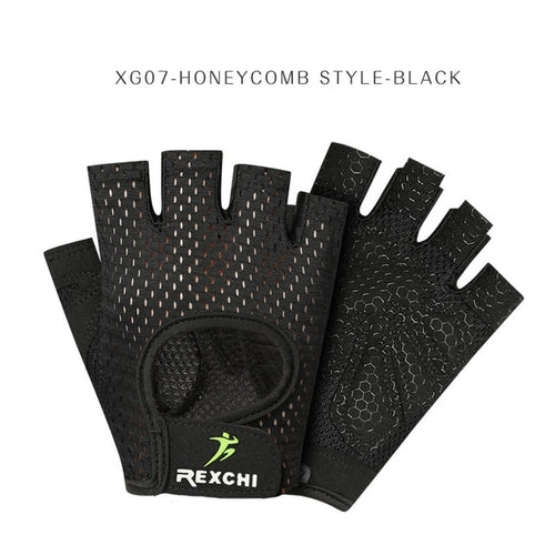 REXCHI Professional Gym Fitness Gloves Power